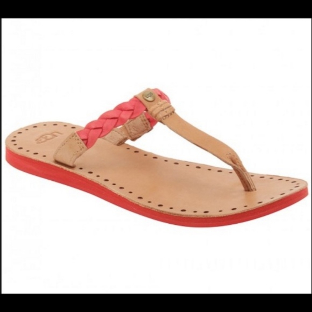 UGG Bria Sandal in Salmon Size 8